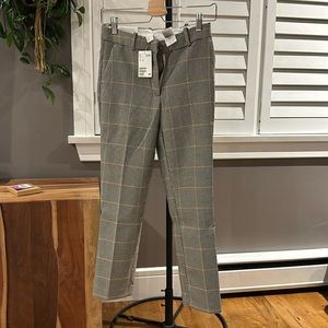 H&M Houndstooth Cigarette Pants